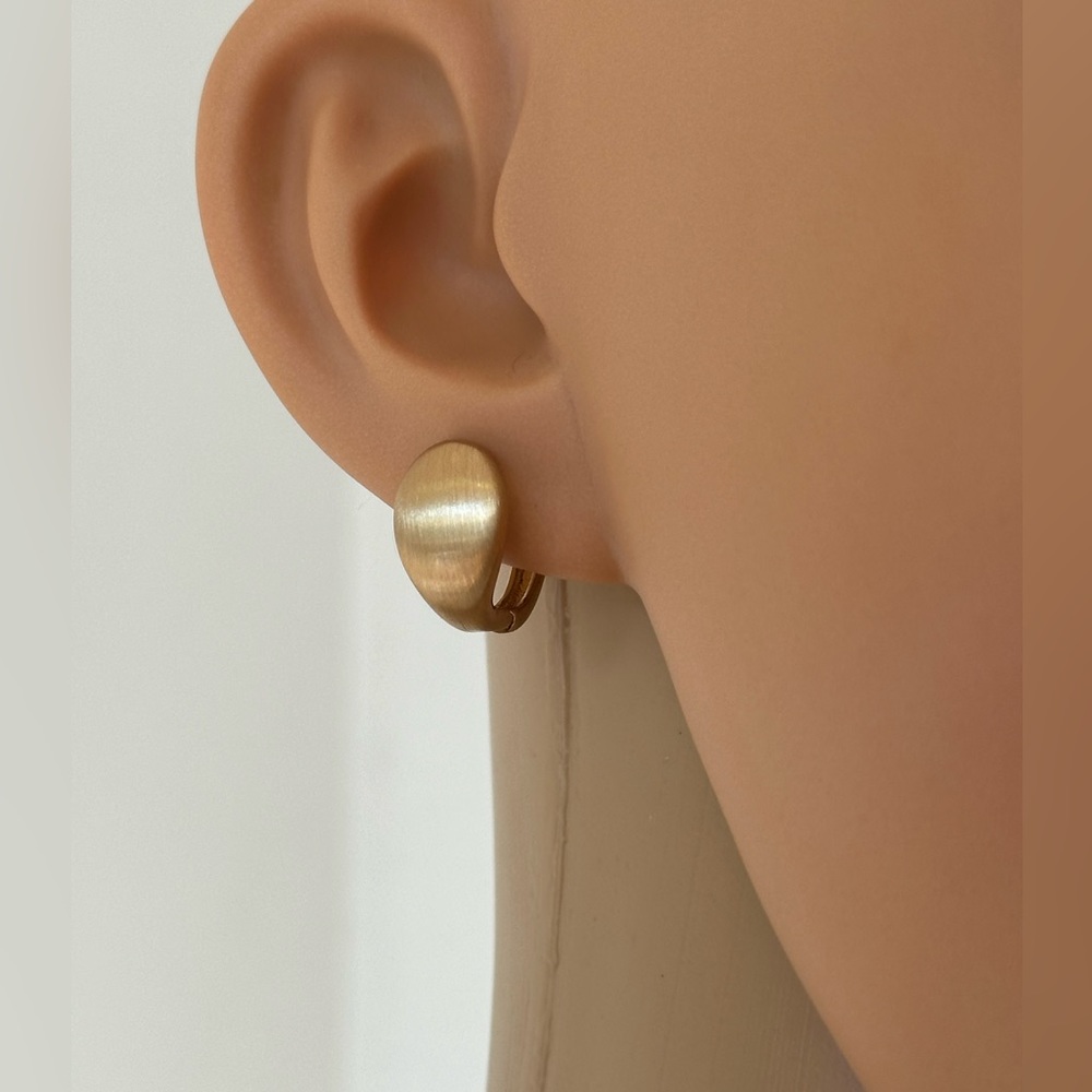 Gold color earrings